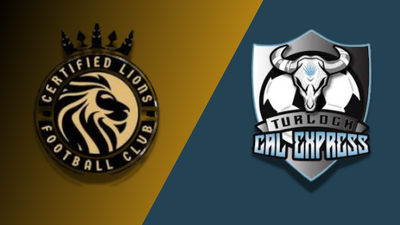 MASL 2 - CERTIFIED LIONS FC vs TURLOCK CAL EXPRESS