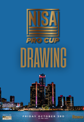 NISA PRO CUP DRAW