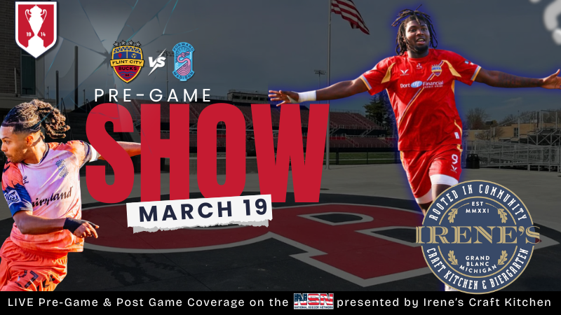 FLINT CITY vs FORWARD MADISON PREGAME SHOW presented by Irene's Craft Kitchen