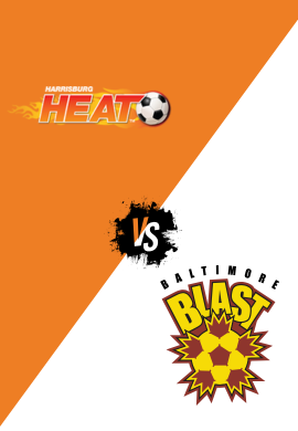 MASL #20 HARRISBURG HEAT vs BALTIMORE BLAST || FRIDAY DECEMBER 28T7