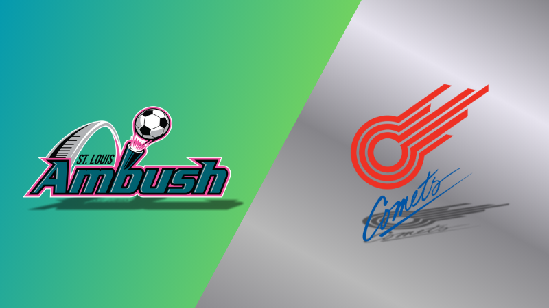 MASL - ST. LOUIS AMBUSH vs KANSAS CITY COMETS - GAME #3