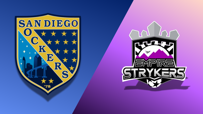 MASL - SAN DIEGO SOCKERS vs EMPIRE STRYKERS - GAME# 40
