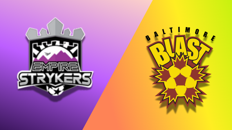 MASL - EMPIRE STRYKERS vs BALTIMORE BLAST - GAME# 49