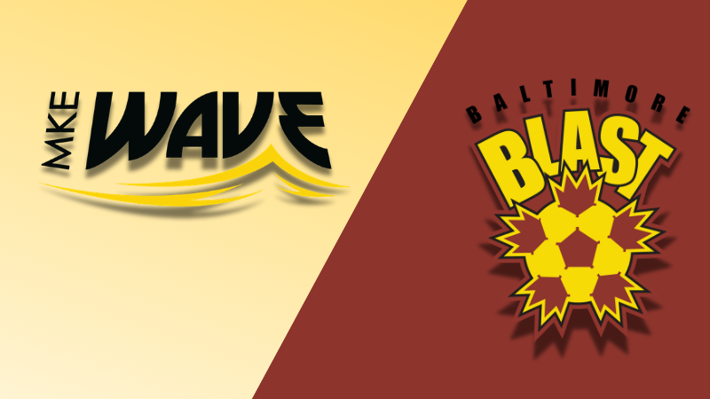 MASL - MILWAUKEE WAVE vs BALTIMORE BLAST - GAME# 63