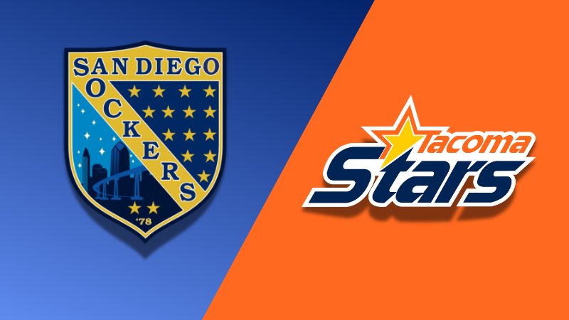 MASL - SAN DIEGO SOCKERS vs TACOMA STARS - GAME# 65