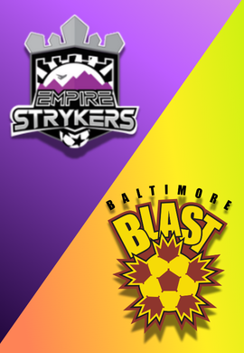 MASL - EMPIRE STRYKERS vs BALTIMORE BLAST - GAME# 49