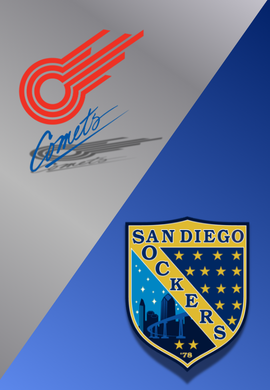 MASL - SAN DIEGO SOCKERS vs KANSAS CITY COMETS - GAME# 56
