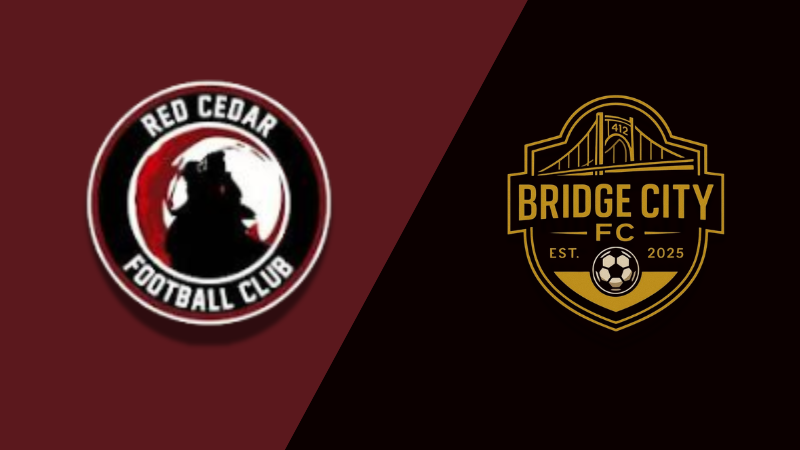 MLIS - PITSBURGH BRIDGE CITY FC vs LANSING RED CEDAR