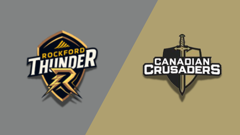 MLIS - ROCKFORD THUNDER vs TORONTO CANADIAN CRUSADERS