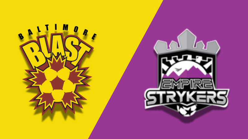 MASL - BALTIMORE BLAST vs EMPIRE STRYKERS - GAME# 62