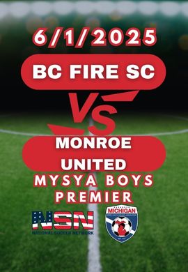 MSYSA - BC FIRE SC vs MONROE UNITED | U13 MALE | BOYS PREMIER