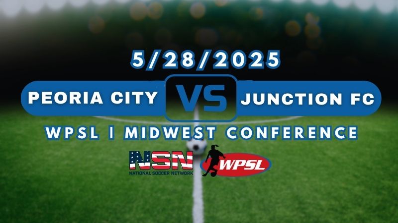 WPSL | MIDWEST CONFERENCE - GATEWAY DIVISION | PEORIA CITY vs JUNCTION FC