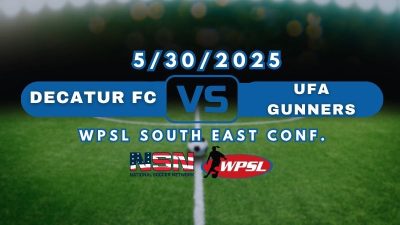 WPSL| DECATUR FC vs UFA GUNNERS