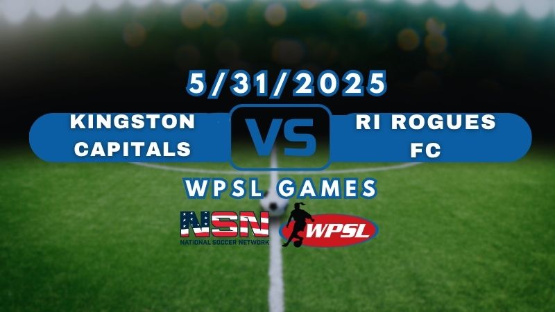 WPSL - KINGSTON CAPITALS vs RI ROGUES FC