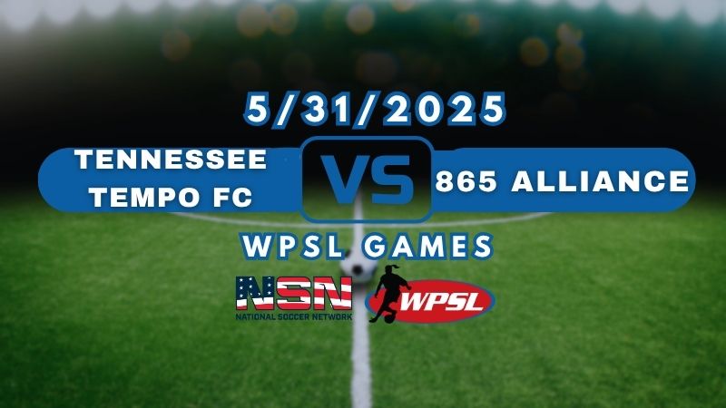 WPSL - TENNESSEE TEMPO FC vs 865 ALLIANCE