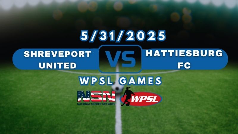 WPSL - SHREVEPORT UNITED vs HATTIESBURG FC