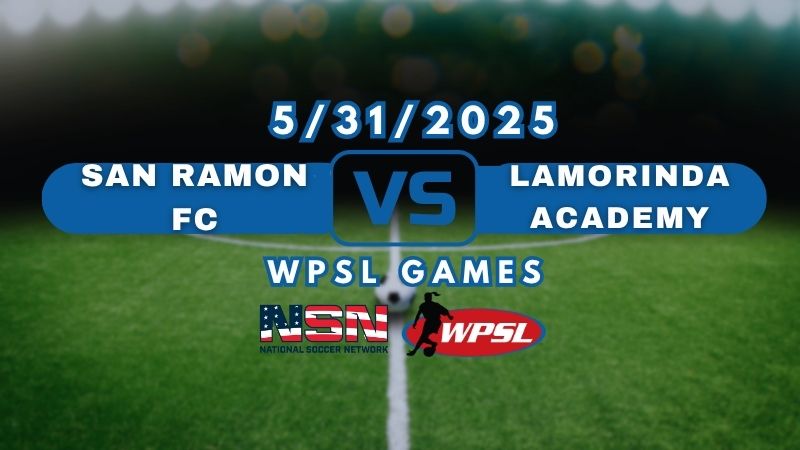 WPSL| SAN RAMON FC vs LAMORINDA ACADEMY