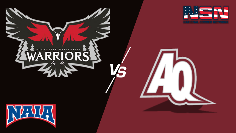 NAIA WOMENS SOCCER | ROCHESTER CHRISTIAN VS AQUINAS (MI)