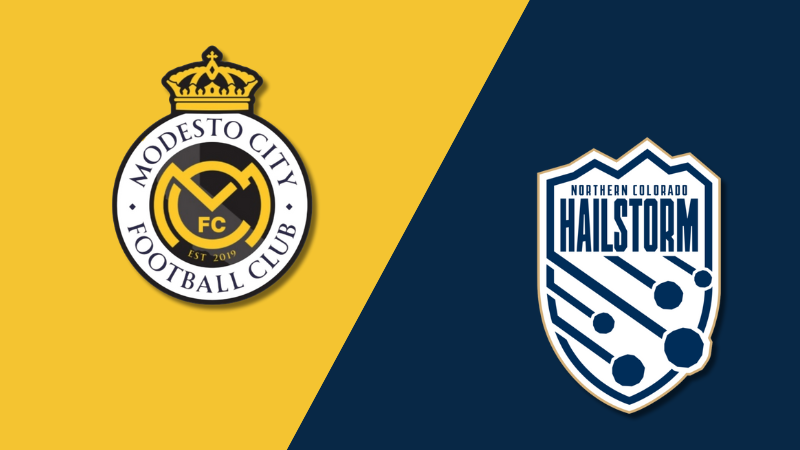NISA PRO CUP - GAME 1 - MODESTO CITY FC vs NOCO HAILSTORM