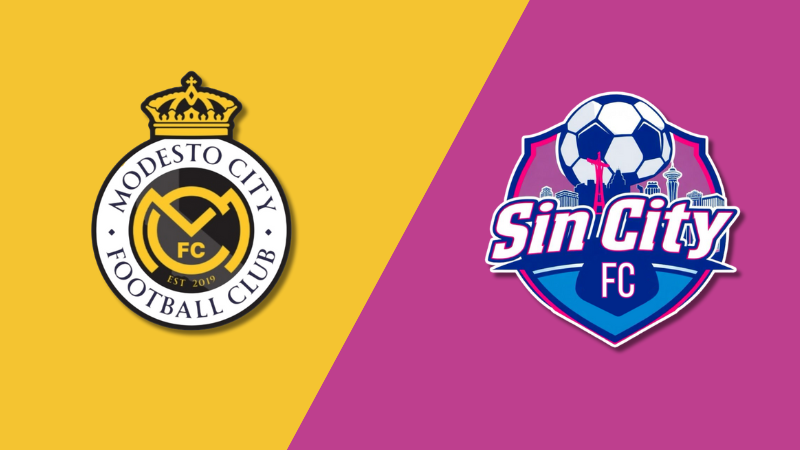 NISA PRO CUP - GAME 7 - MODESTO CITY FC vs SIN CITY FC