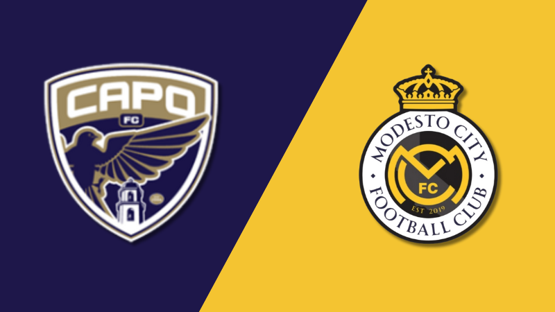 NISA PRO  CUP -  GAME 9 - CAPO FC vs MODESTO CITY FC
